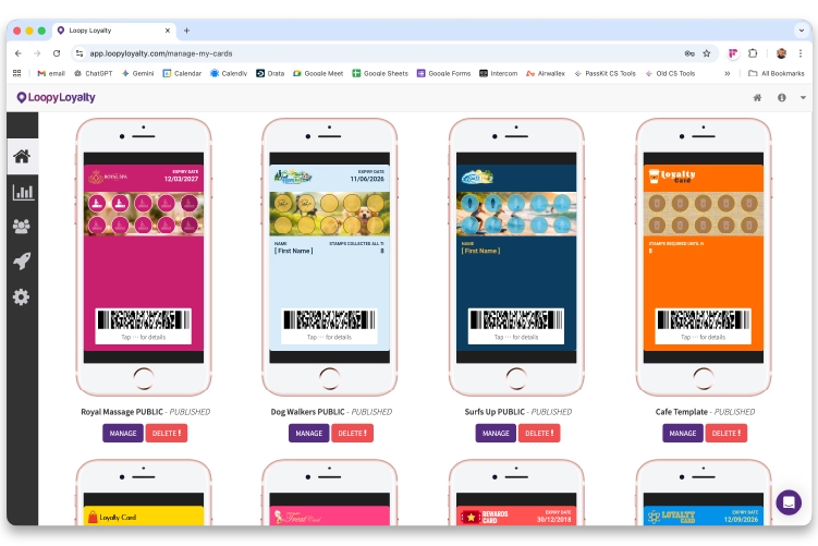 Loopy Loyalty Dashboard
              Multi Campaign Management