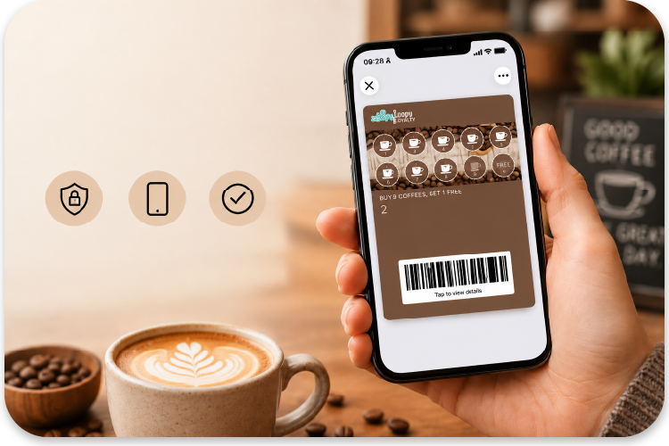 Loopy Loyalty Cafes Buy 9 Get 1 Free
