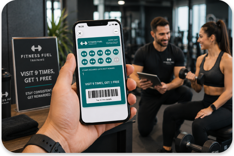 Loopy Loyalty Fitness Train 9 Sessions, Get 1 Free
