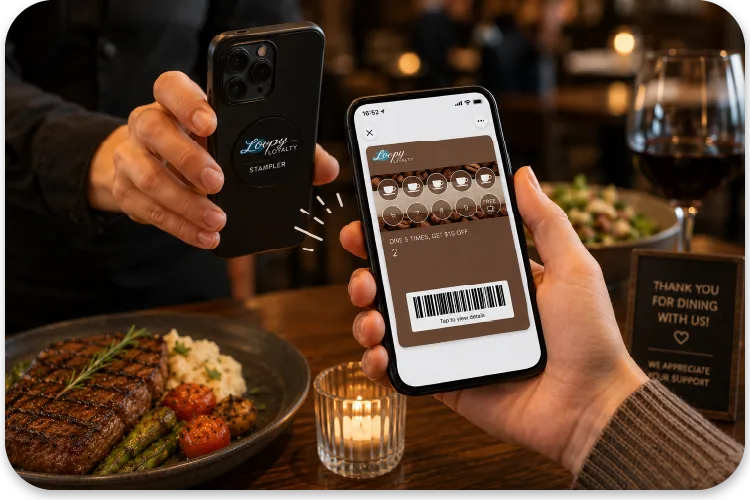 Loopy
        Loyalty Restaurant Reward Regular Diners Automatically