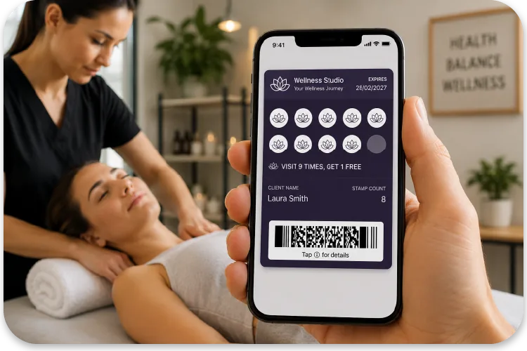 Loopy Loyalty Health &
        Wellness Visit 9 Times, Get 1 Free